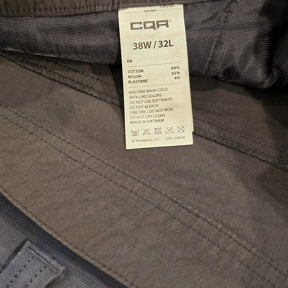 Men's Black and Gray Pants - Picture 5 of 16
